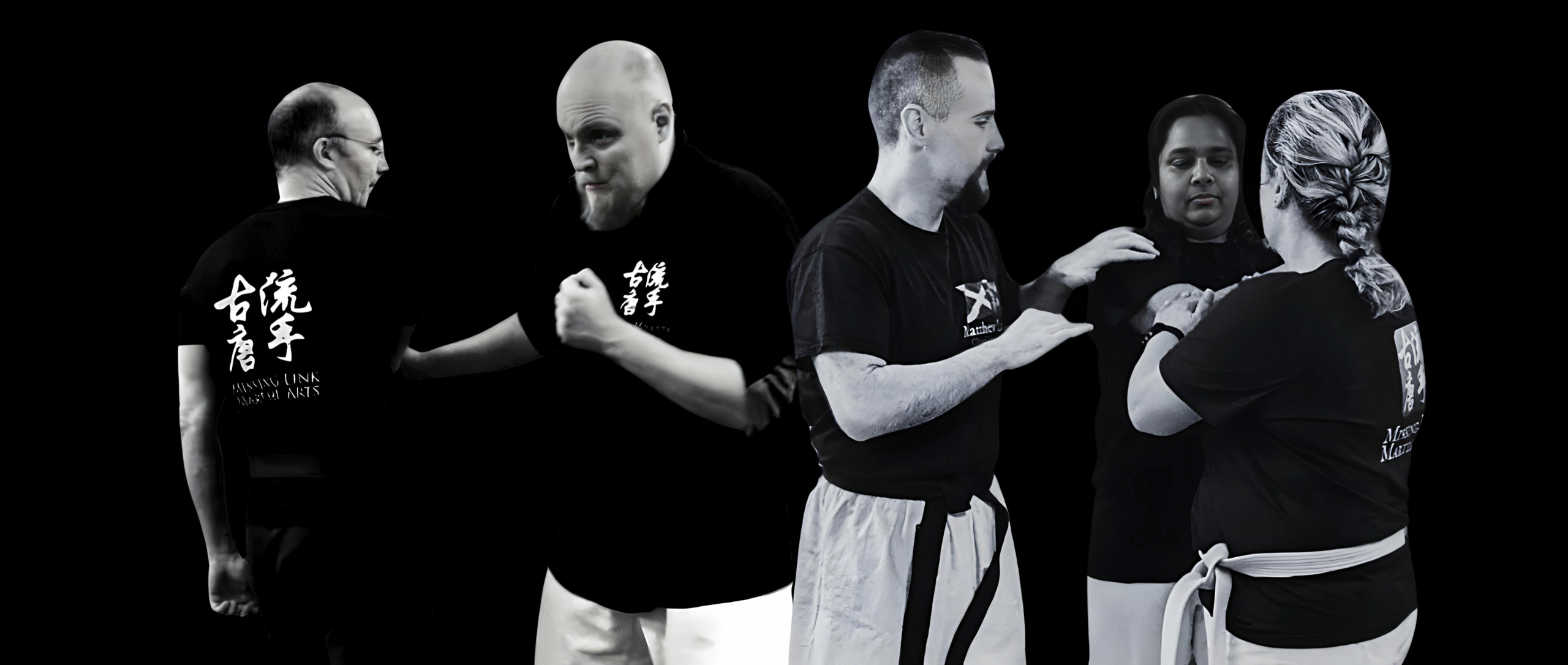 Martial arts training session